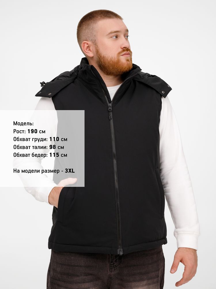 Жилет унисекс Sfera, темно-синий, размер M - фото 22