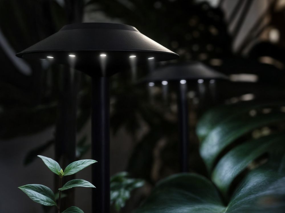 Светильник на солнечной батарее Ufology, темно-серый (графит) - фото 7