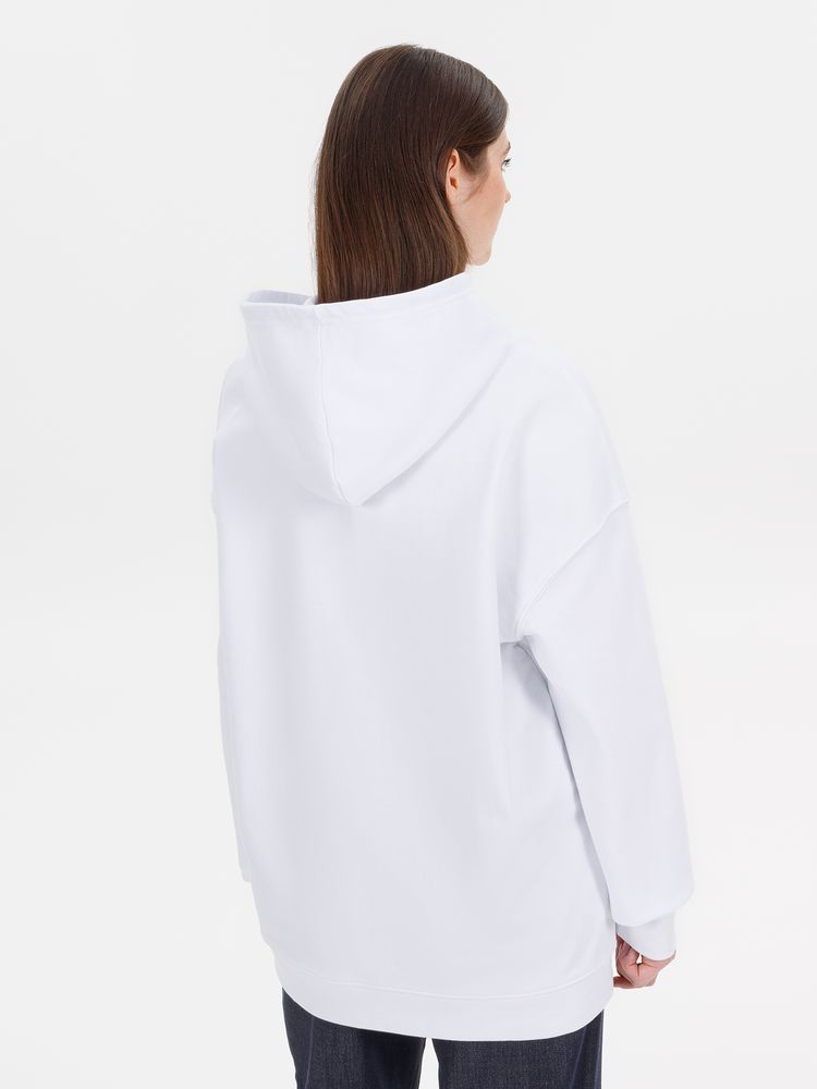 Худи оверсайз унисекс Outshine белое размер M/L - фото 7