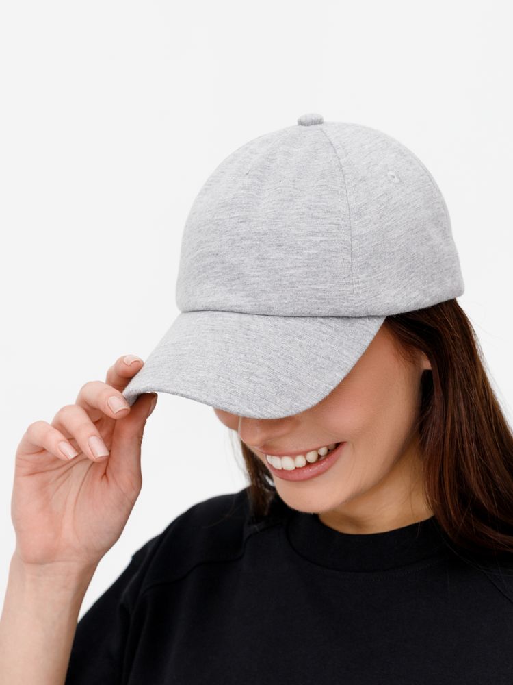 Бейсболка Shade Up, серый меланж - фото 8