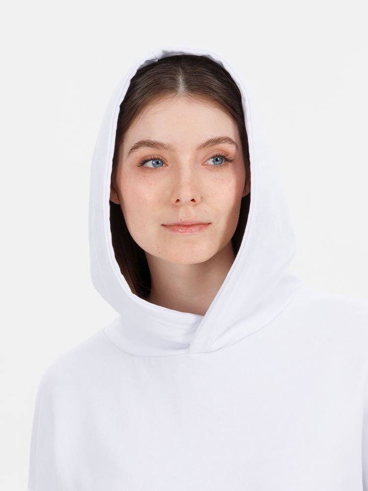 Худи оверсайз унисекс Outshine белое размер M/L - фото 8