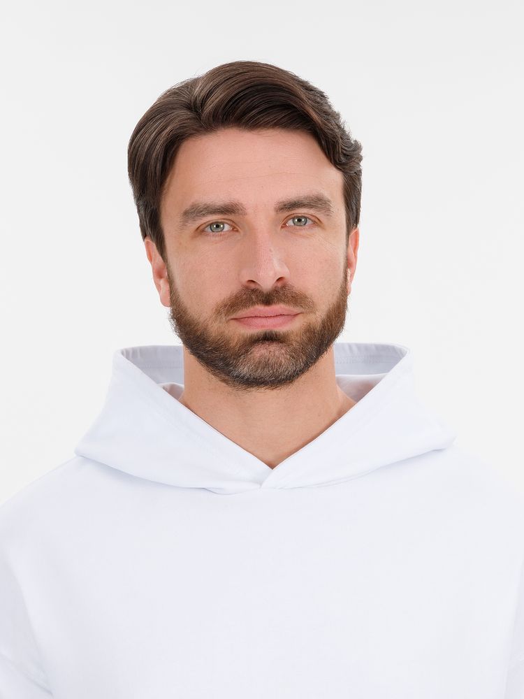 Худи оверсайз унисекс Outshine белое размер M/L - фото 12