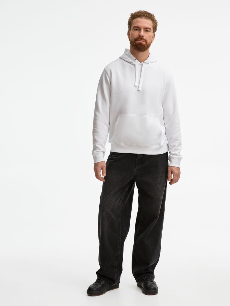 Толстовка унисекс Spencer белая - фото 10