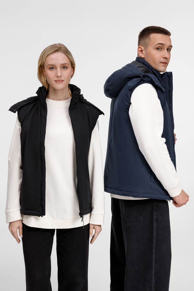 Жилет унисекс Sfera, темно-синий, размер M - фото 20