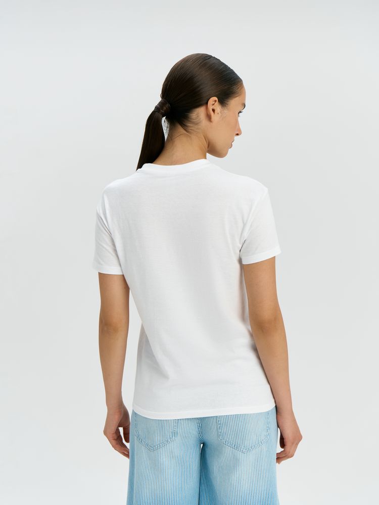 Футболка Regent 150 белая, размер XS - фото 10