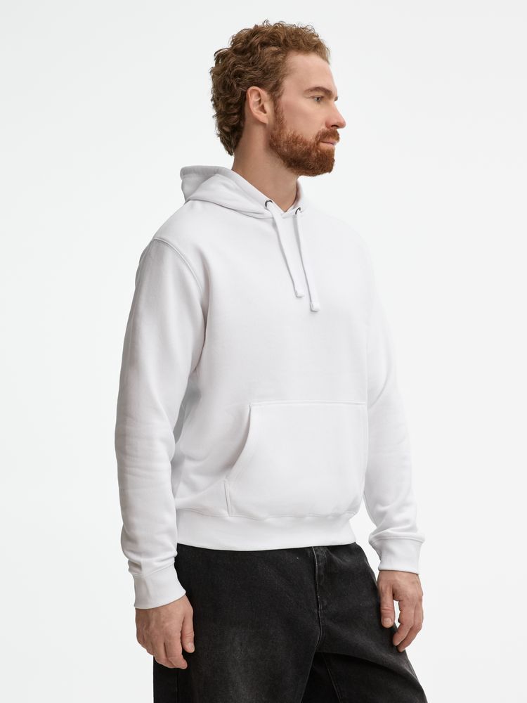 Толстовка унисекс Spencer белая - фото 8