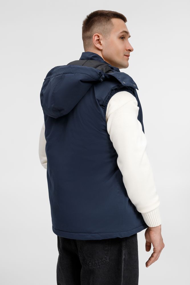 Жилет унисекс Sfera, темно-синий, размер M - фото 18