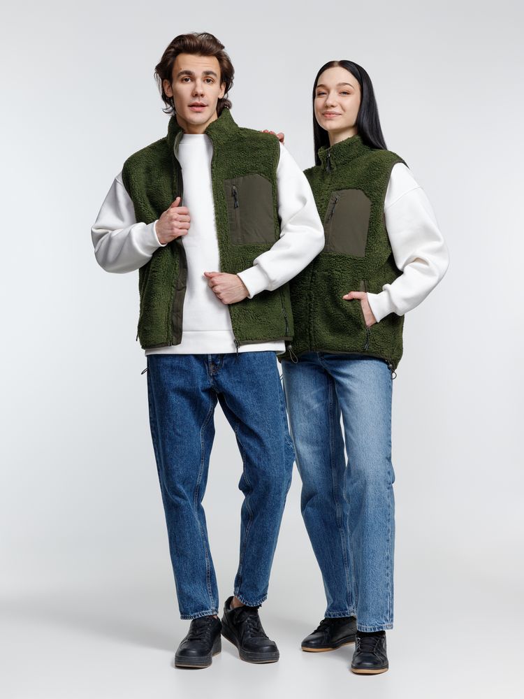 Жилет унисекс Fury BW хаки - фото 12