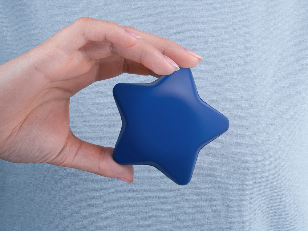 Антистресс «Звезда», синий - фото 3