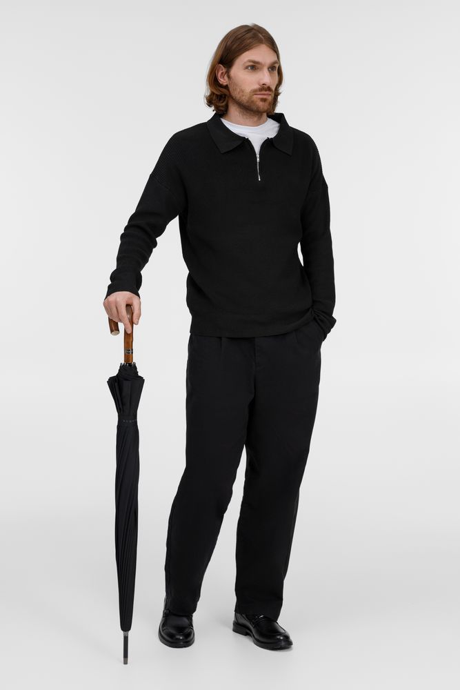 Зонт-трость Big Boss темно-синий - фото 10