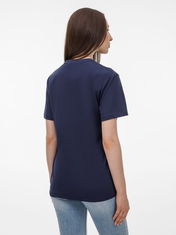 Футболка унисекс T-Bolka 180, темно-синяя, размер XL - фото 13