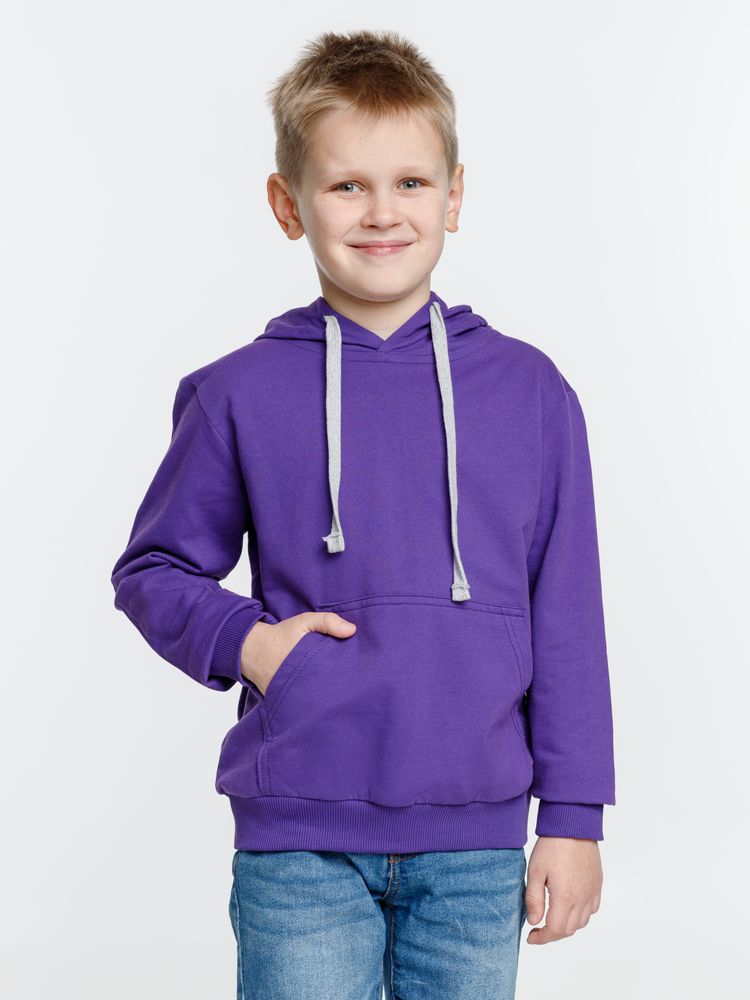 Толстовка с капюшоном детская Kirenga Kids фиолетовая - фото 3