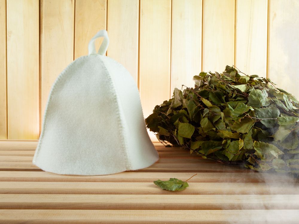 Банная шапка Heat Off белая - фото 3