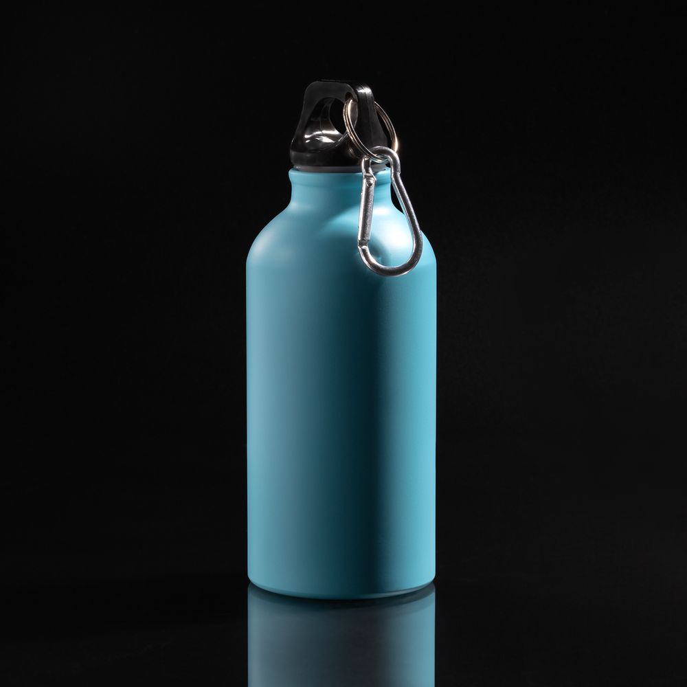 Бутылка для воды Кронос Kronos 400мл светло-бирюзовая - фото 4