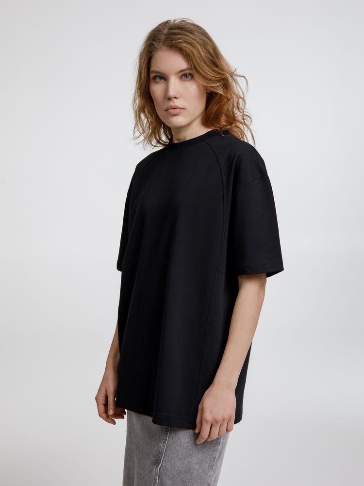 Футболка оверсайз унисекс Sideline, черная, размер XL/XXL - фото 6