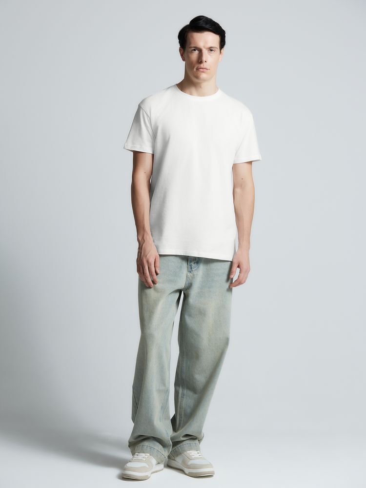 Футболка унисекс T-Bolka 160, белая (белоснежная), размер M - фото 13