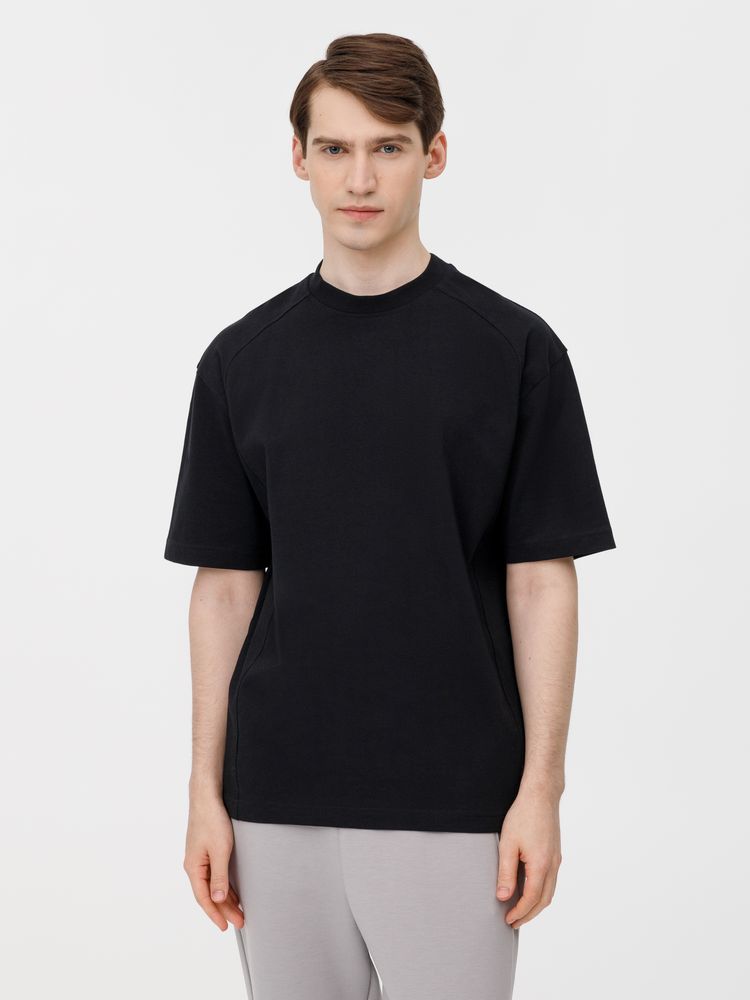 Футболка оверсайз унисекс Sideline, черная, размер XL/XXL - фото 12