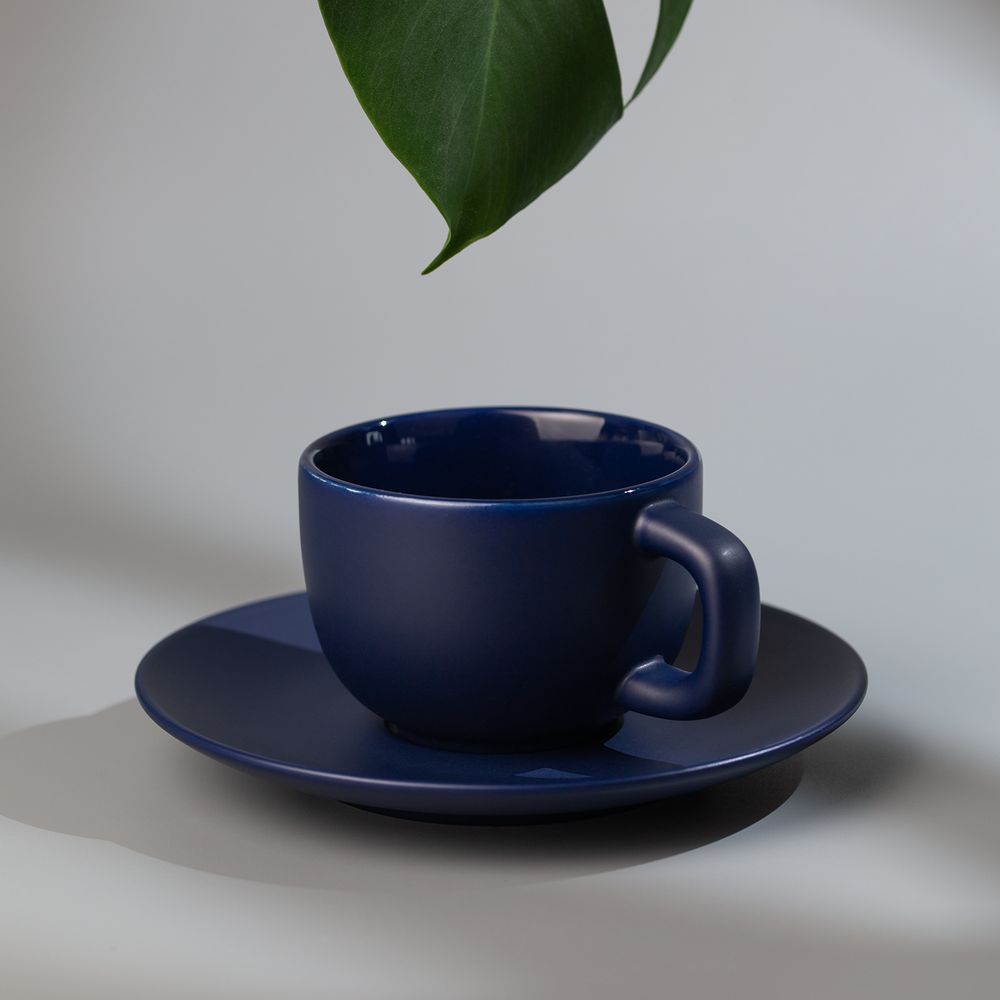 Чайная пара Stansa темно-синяя - фото 8