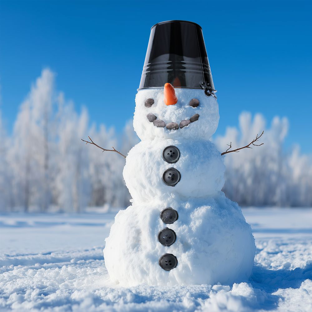 Набор для лепки снеговика «Все по-взрослому», без шарфа - фото 5