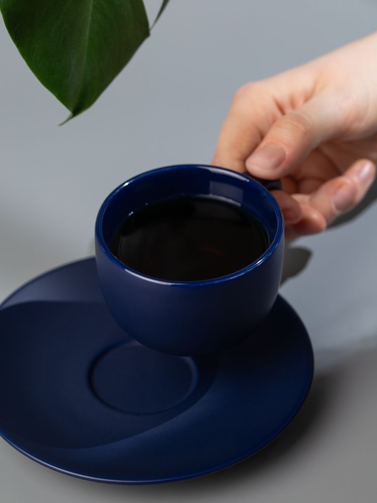 Чайная пара Stansa темно-синяя - фото 9