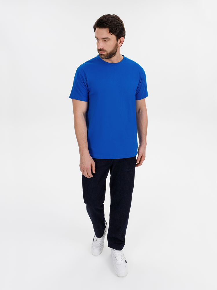 Футболка T-Bolka 180 ярко-синяя размер S S v2 - фото 10