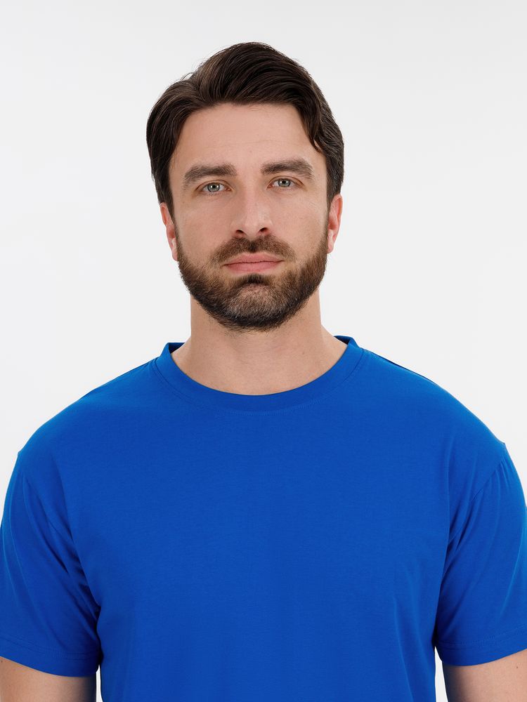 Футболка T-Bolka 180 ярко-синяя размер S S v2 - фото 9