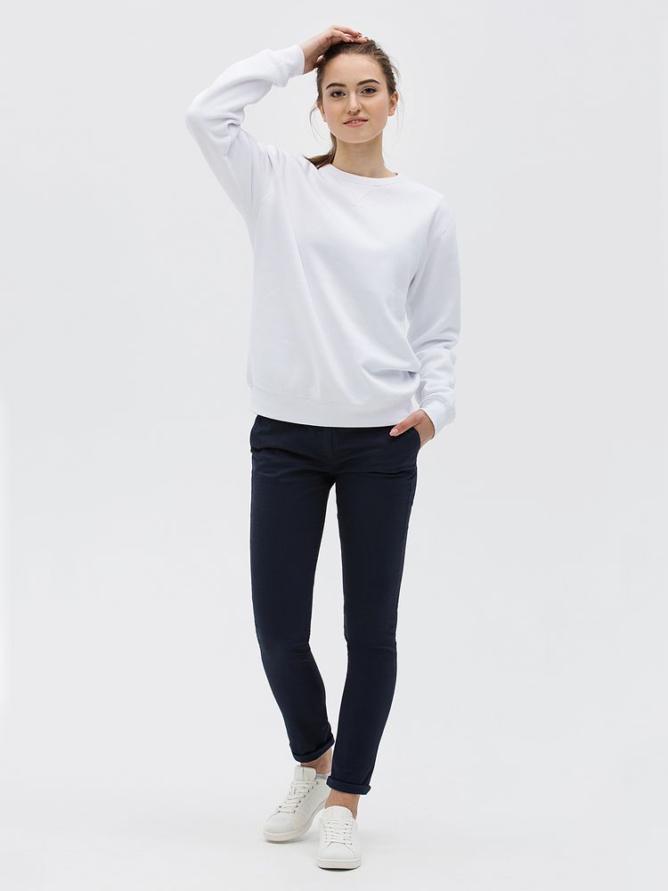 Толстовка унисекс Sully белая размер M - фото 7