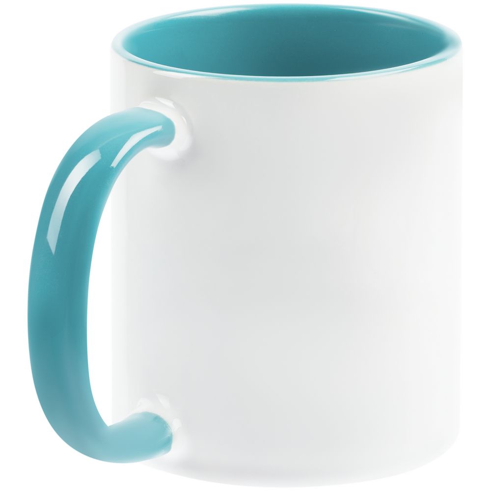 Кружка Promo Plus для сублимационной печати, бирюзовая - фото 2
