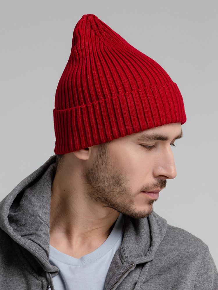 Шапка Stout, красная - фото 5