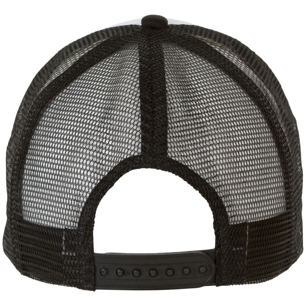 Бейсболка Bubble, черная с белым - фото 3