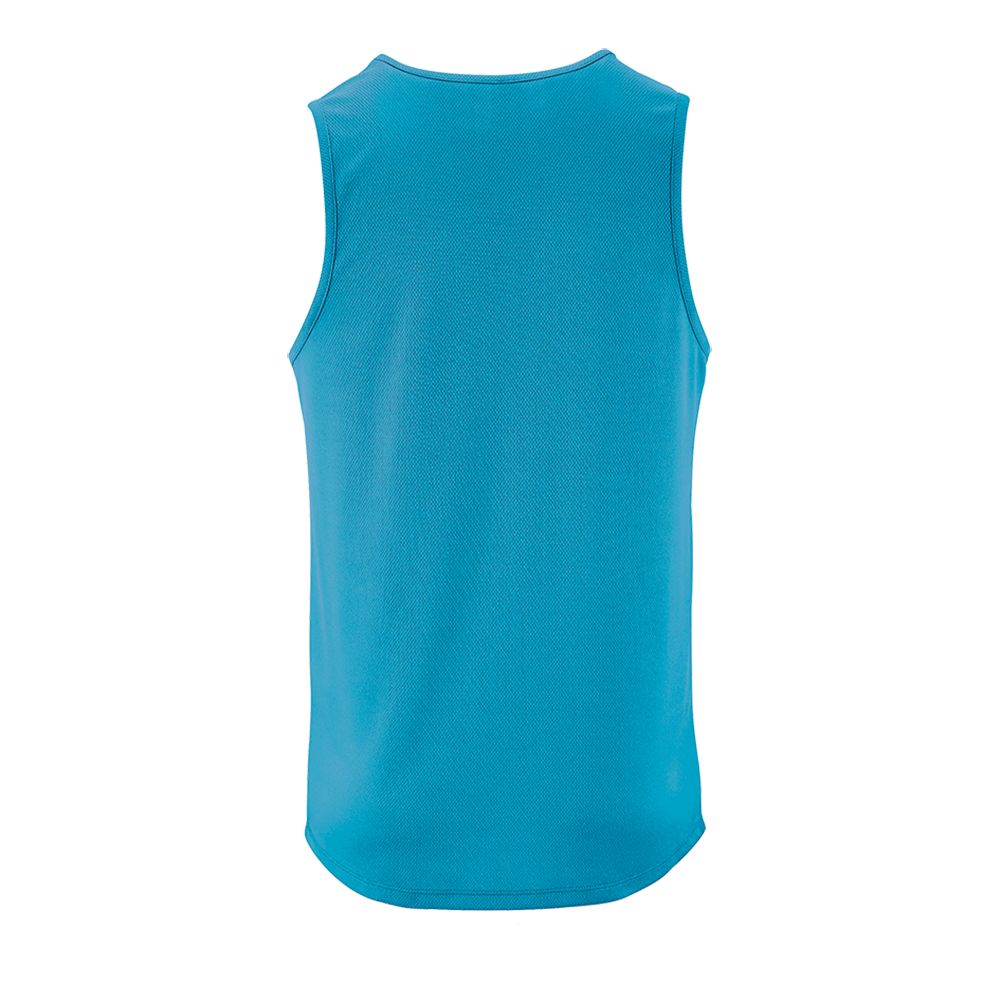 Майка мужская Sporty TT Men, ярко-бирюзовая - фото 2