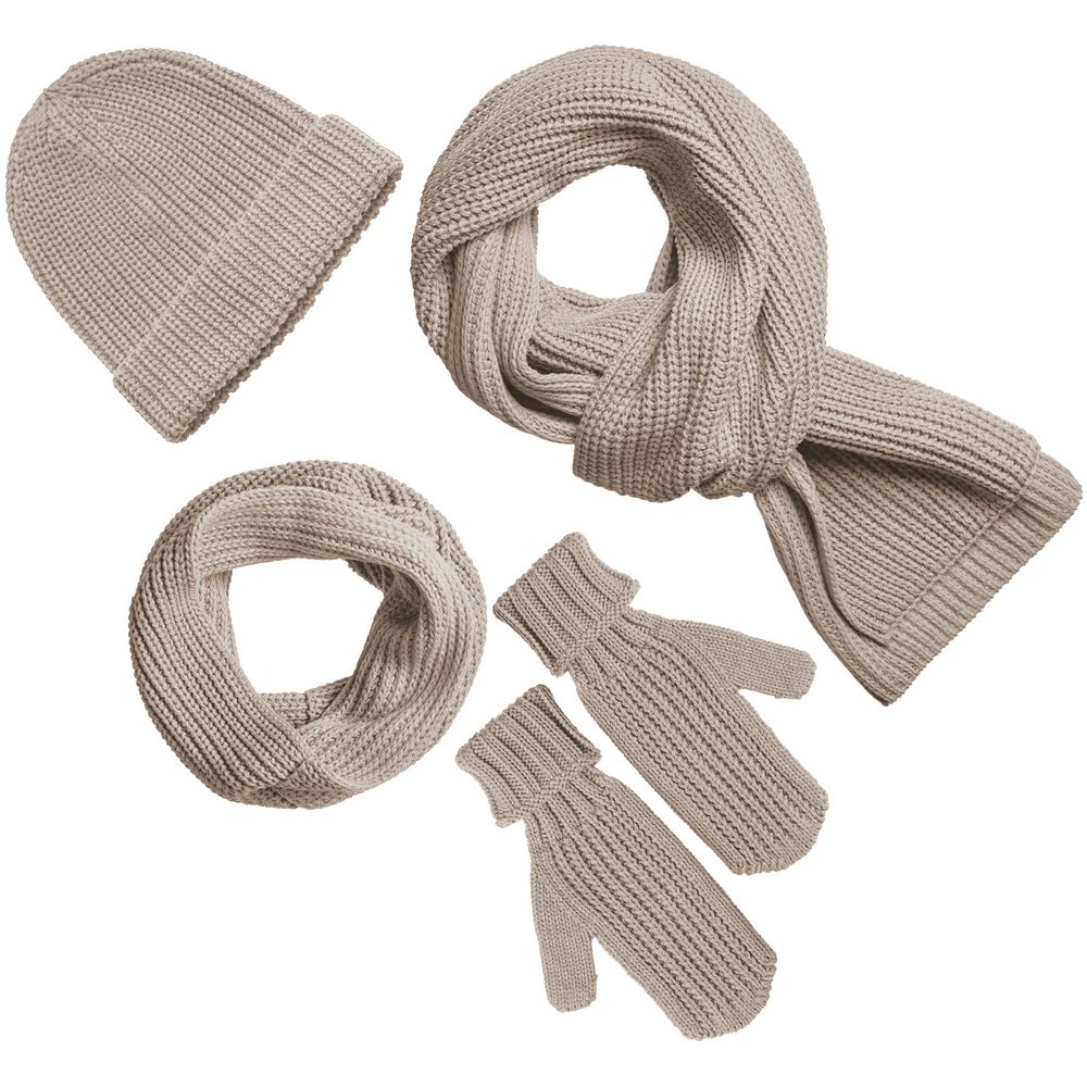 Шапка Nordkyn, бежевая - фото 2