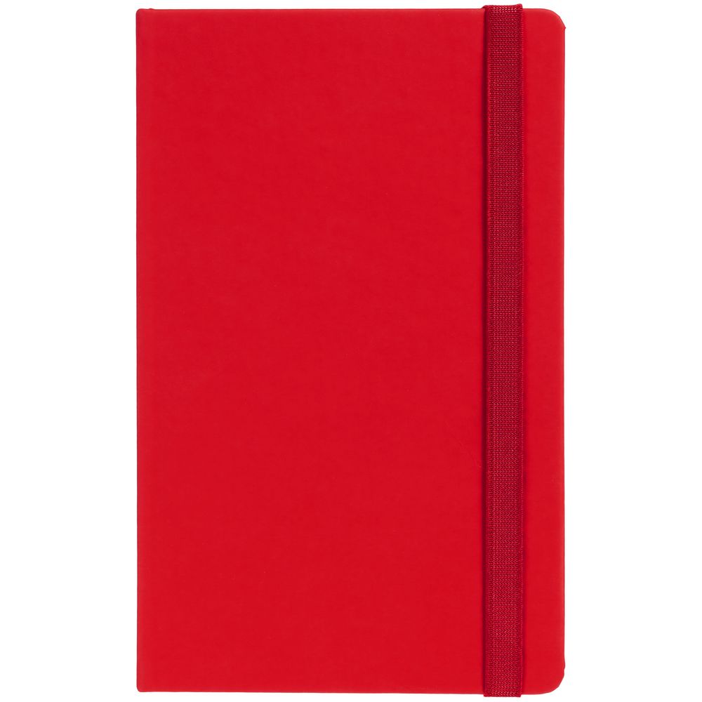 Блокнот Shall, в линейку, красный - фото 3