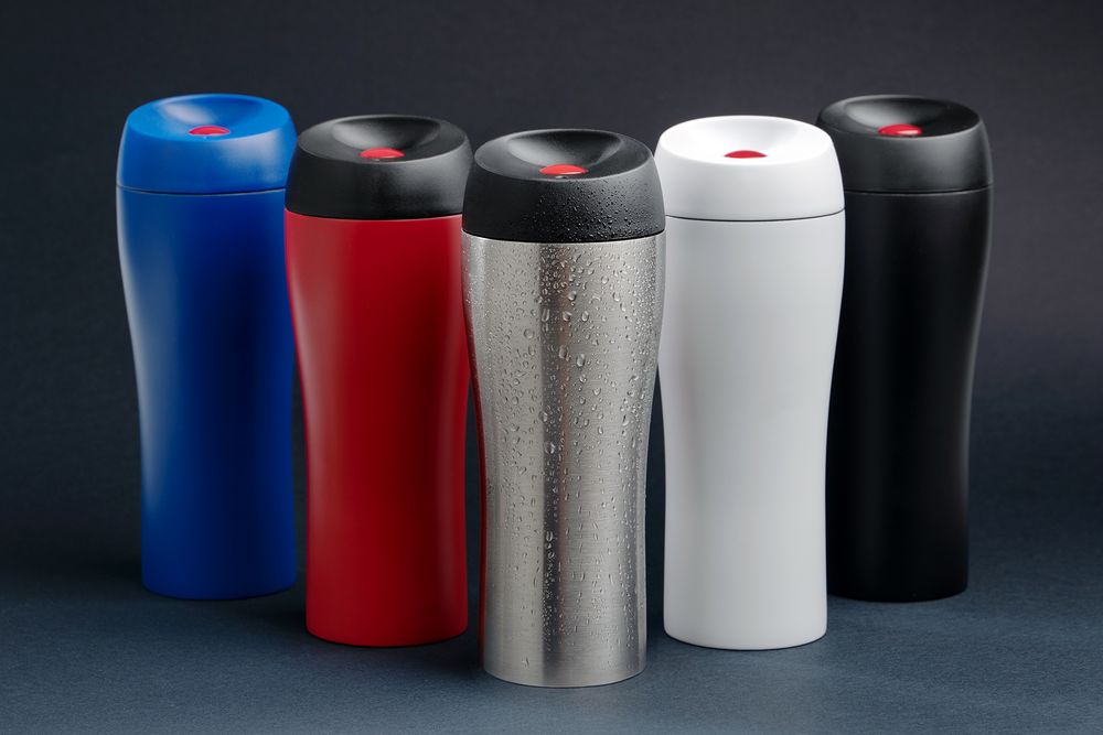 Термостакан Solingen, вакуумный, герметичный, белый - фото 6