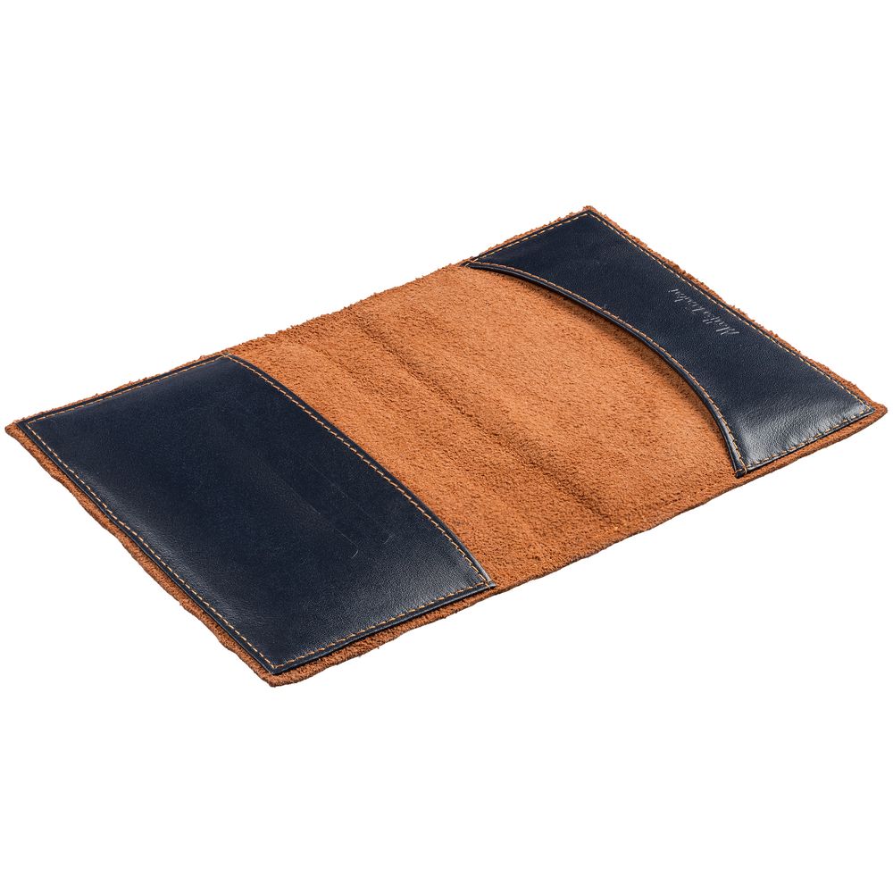 Обложка для паспорта Palermo, синяя - фото 3