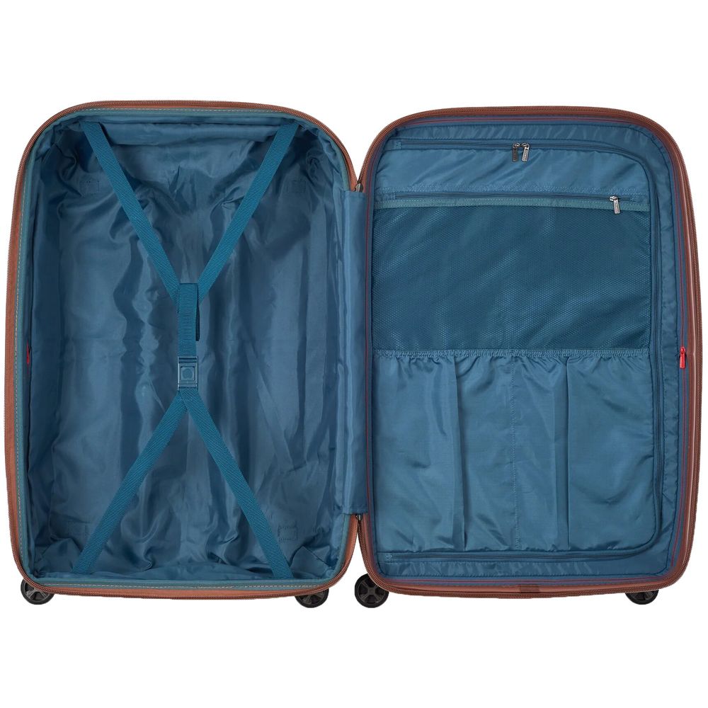 Чемодан St Tropez L серый - фото 4