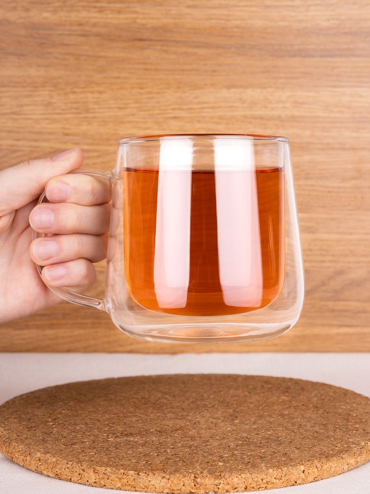 Чашка с двойными стенками Glass First - фото 4