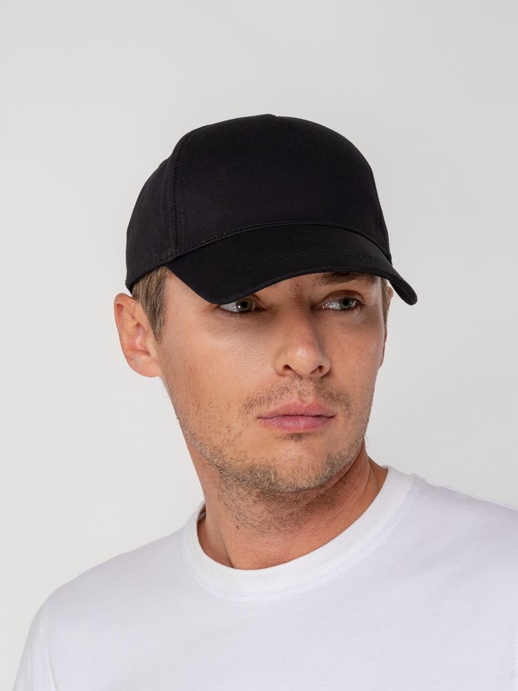 Бейсболка Convention, черная - фото 4