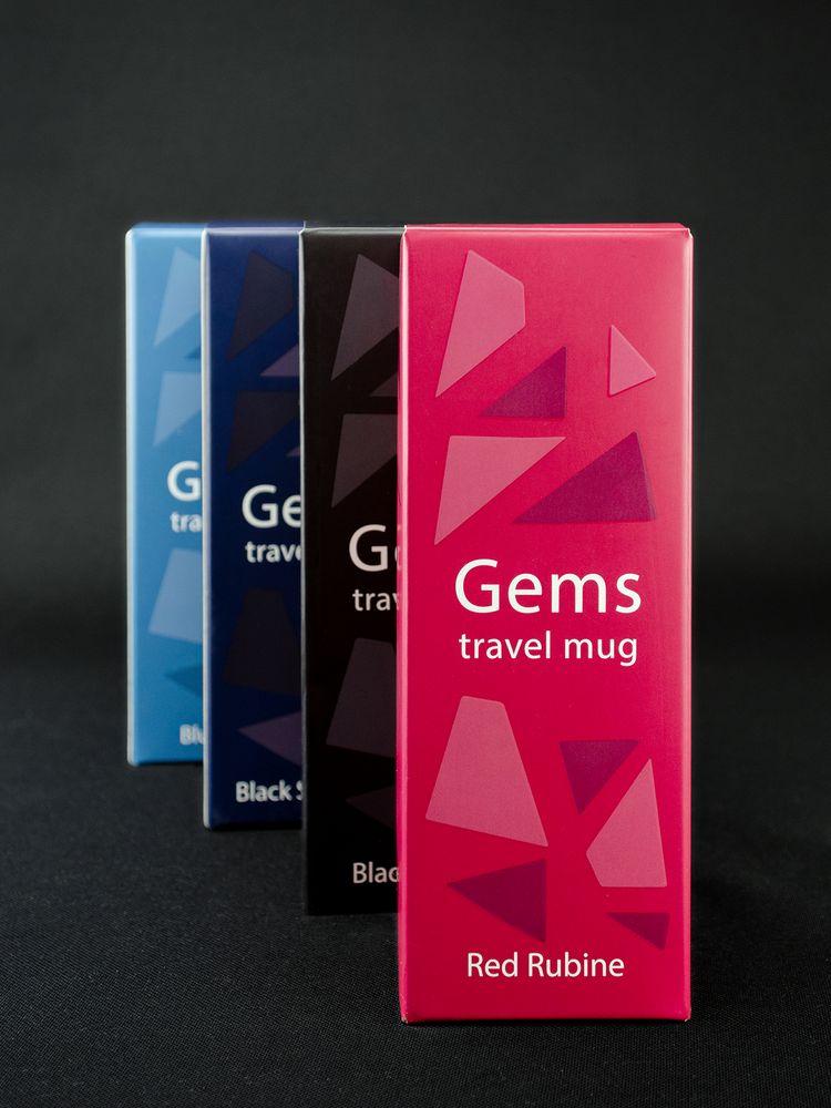 Термостакан Gems Blue Topaz, синий топаз - фото 10