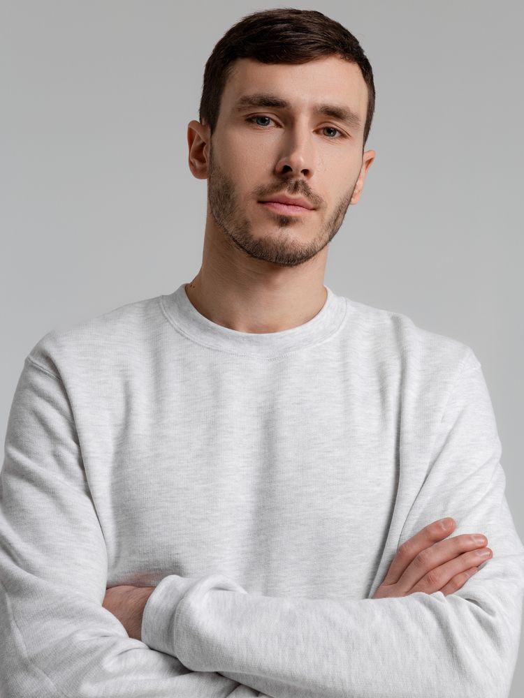 Толстовка Spider 260 светлый меланж - фото 7