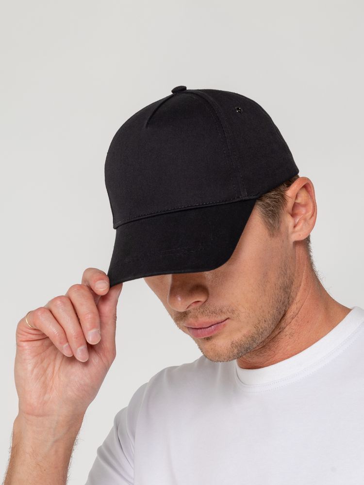 Бейсболка Convention, черная - фото 5