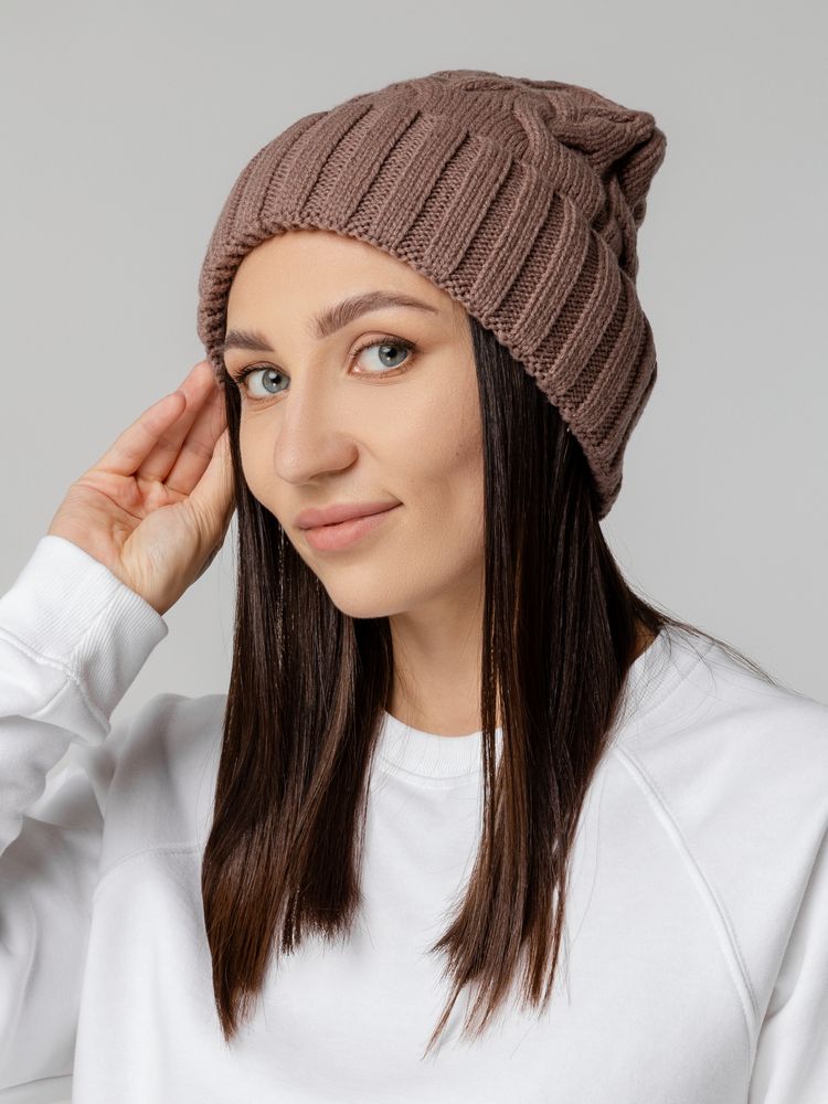 Шапка Loren, коричневая - фото 5