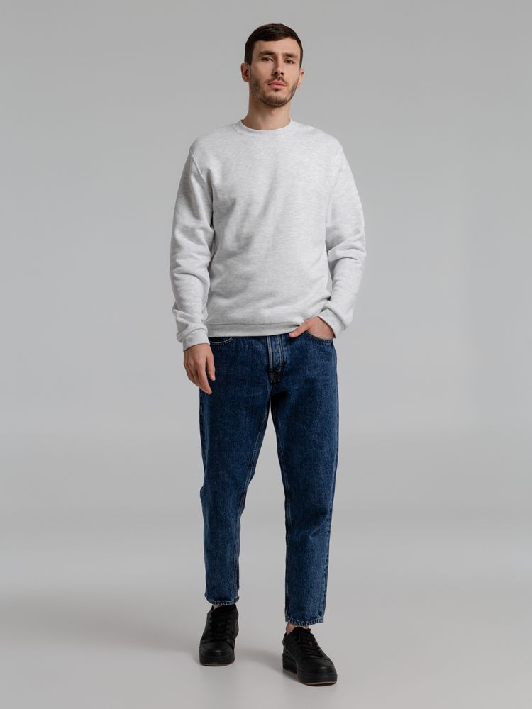 Толстовка Spider 260 светлый меланж - фото 8