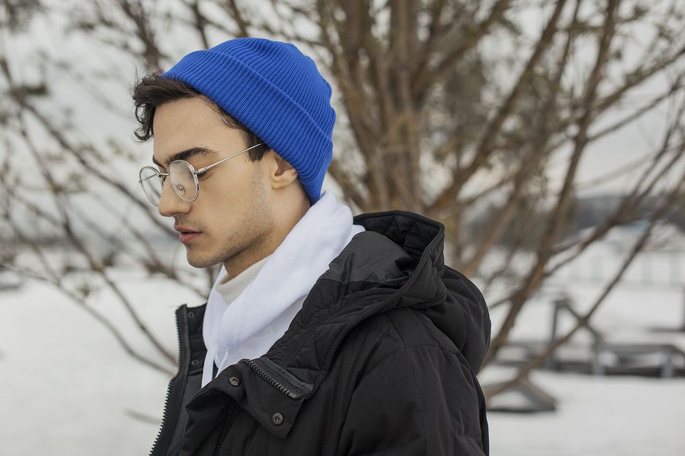 Шапка Life Explorer, ярко-синяя (василек) - фото 11