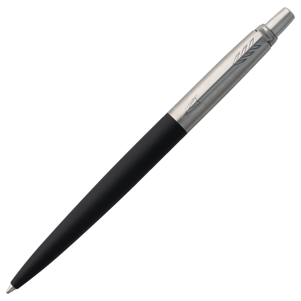 Ручка шариковая Parker Jotter Core K63, черный с серебристым - фото 4
