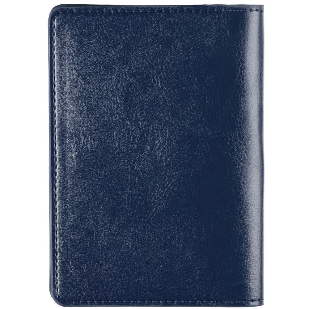 Обложка для паспорта Nebraska, синяя - фото 2