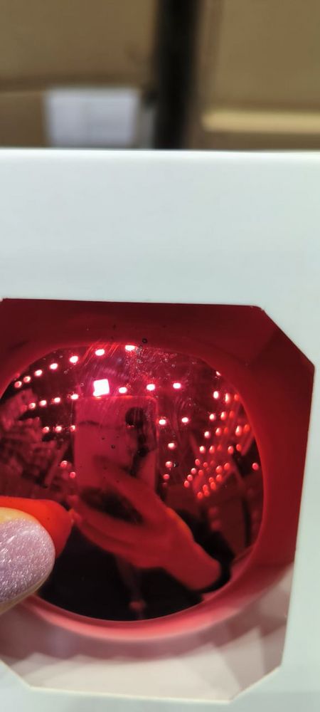 Оформительский шар Finery, 8 см, глянцевый красный - фото 3