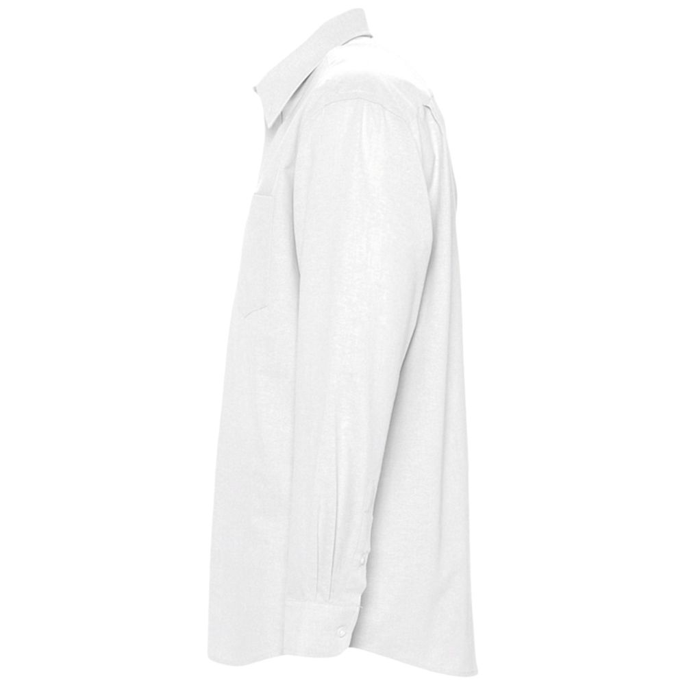 Рубашка мужская с длинным рукавом Boston, белая - фото 3