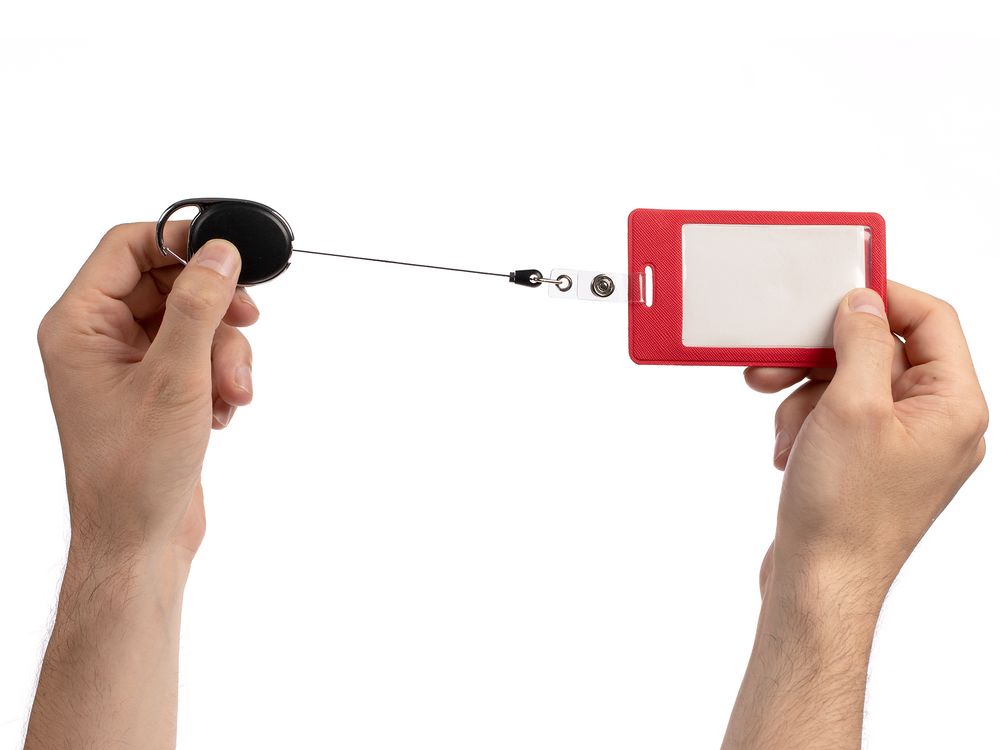 Ретрактор Access New с карабином черный - фото 4