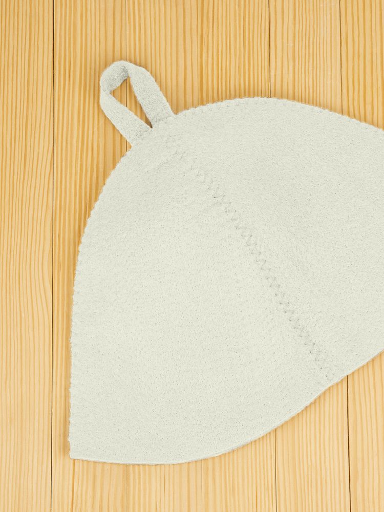 Банная шапка Heat Off белая - фото 2